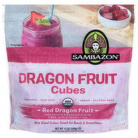 Sambazon Dragon Fruit Cubes, Red Dragon Fruit - 12 Ounce