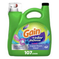 Gain Liquid Laundry Detergent, Super Fresh Blast Scent