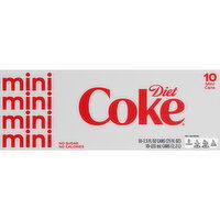 Diet Coke 7.5 fl oz - 10 Each