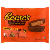 Reese's Peanut Butter Cups, Milk Chocolate & Peanut Butter, Snack Size - 10.5 Ounce