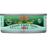 Polar Tuna, Chunk Light, Wild Caught - 5 Ounce