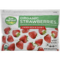 Sun Harvest Strawberries, Organic - 40 Ounce