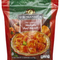 La Romanella Ravioli, Beef, Medium, Pre-Cooked - 40 Each