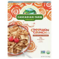 Cascadian Farm Organic Cinnamon Crunch Cereal - 9.2 Ounce