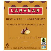 Larabar Bars, Peanut Butter Chocolate Chip - 6 Each