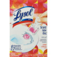 Lysol Automatic Toilet Bowl Cleaner, Mango & Hibiscus Scent - 6 Each