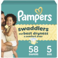 Pampers Diapers, Size S5 - 58 Each