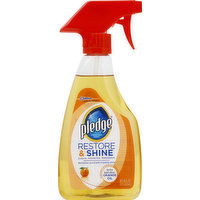 Pledge Furniture Spray, with Natural Orange Oil, Restore & Shine - 16 Ounce