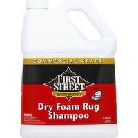 First Street Rug Shampoo, Dry Foam, Commercial Grade, 1 Gallon