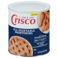 Crisco All-Vegetable Shortening - 48 Ounce