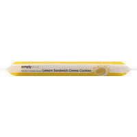 Simply Value Cookies, Sandwich Creme, Lemon - 25 Ounce