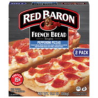 Red Baron French Bread Singles Pepperoni Pizzas