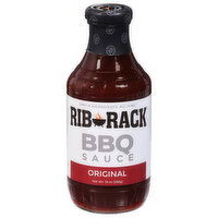 Rib Rack BBQ Sauce, Original - 19 Ounce