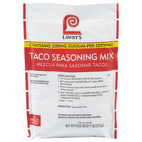 Lawry's Taco Seasoning Mix - 9 Ounce