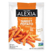 Alexia Fries, Crinkle Cut, Sweet Potato, Sea Salt & Black Pepper - 15 Ounce