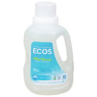 Ecos Laundry Detergent, Plant Powered, Free & Clear - 50 Fluid ounce