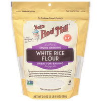 Bob's Red Mill Rice Flour, White - 24 Ounce