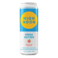 High Noon Peach Vodka Hard Seltzer 700ml Can - 700 Millilitre