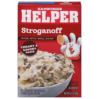 Hamburger Helper Pasta & Sauce Mix, Stroganoff - 6.4 Ounce