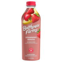 Bolthouse Farms 100% Fruit Juice Smoothie, Strawberry Banana - 32 Fluid ounce