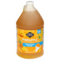 First Street Snow Cone Syrup, Pineapple - 1 Gallon