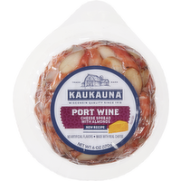 Kaukauna Port Wine Cheese Ball 6 oz - 6 Ounce