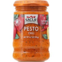 Sacla Italia Pesto Chili - 6.7 Ounce