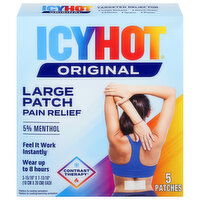 Icy Hot Large Pain Relief Patch - 5 Each