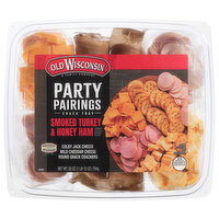 Old Wisconsin Party Pairings Turkey & Ham - 28 Ounce
