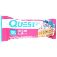 Quest Protein Bar, Birthday Cake Flavor - 2.12 Ounce