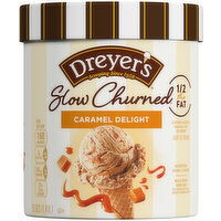 Dreyer's Light Caramel Delight Ice Cream - 1.5 Quart