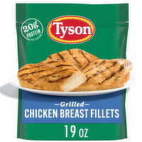 Tyson Frozen Grilled Chicken Breast Fillets - 19 Ounce