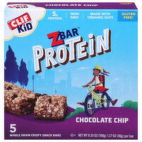 Zbar Snack Bars, Chocolate Chip - 5 Each