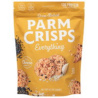 Parm Crisps Cheese Snack, Everything, Oven-Baked - 9.5 Ounce