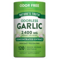 Nature's Truth Quick Release Softgels Odorless 2400 mg Garlic - 120 Each