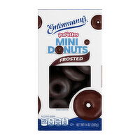 Entenmann's Frosted Chocolate Mini Donuts, 14 oz - 14 Ounce