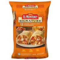 El Monterey Chimichangas, Chicken, Cheese & Rice, 12 Each