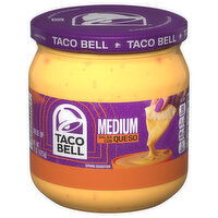 Taco Bell Cheese Dip, Queso, Salsa Con, Medium - 15 Ounce