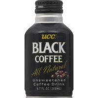 UCC Coffee Drink, Unsweetened, Black Coffee - 9.7 Ounce