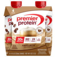 Premier Protein Cafe Latte High Protein Shake - 4 Each