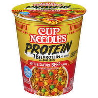 Cup Noodles Protien Rich & Savory Beef - 2.54 Each