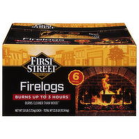 First Street Firelogs - 6 Each