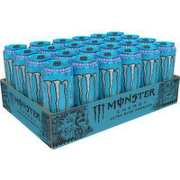 Monster Energy Ultra Monster Energy Ultra, Blue Hawaiian, Sugar Free Energy Drink, 24 Pack - 16 Fl Oz - 384 Fluid ounce