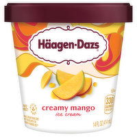 Haagen-Dazs Ice Cream, Creamy Mango, 14 Ounce