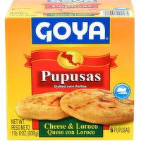 Goya Pupusas Queso Loroco - 22.2 Ounce