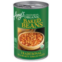 Amy's Baked Beans, Vegetarian, Organic, Traditional - 15 Ounce