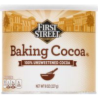 First Street Baking Cocoa - 8 Ounce