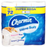 Charmin Bathroom Tissue, Mega XL, 2-Ply