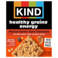 KIND Healthy Grains Energy Bar PB Dark Chocolate - 10 Each