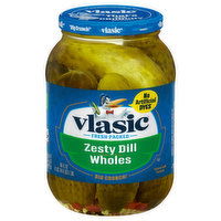 Vlasic Zesty Dill, Wholes - 46 Fluid ounce